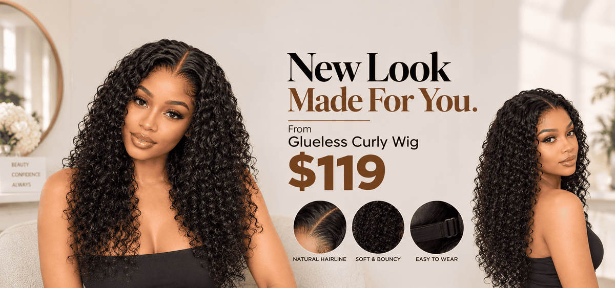 Glueless Curly Wig