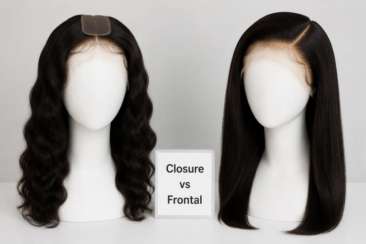 Closure vs Frontal Wig: Which is Better for You? Difference Guide in 2026