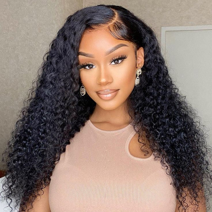 HD Lace Frontal Curly Human Hair Wig