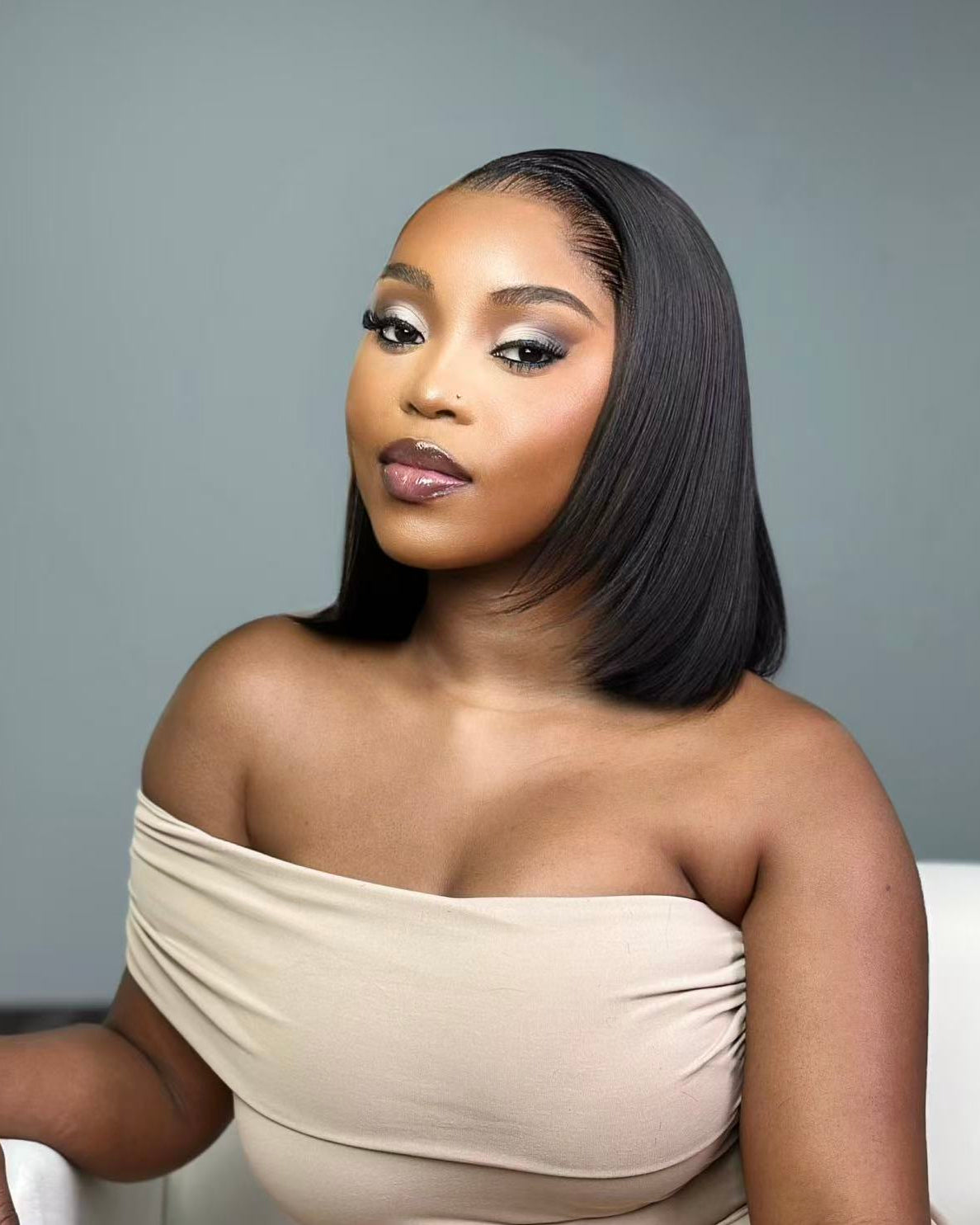 HD Lagos Hairline Lace Frontal Bob Wig