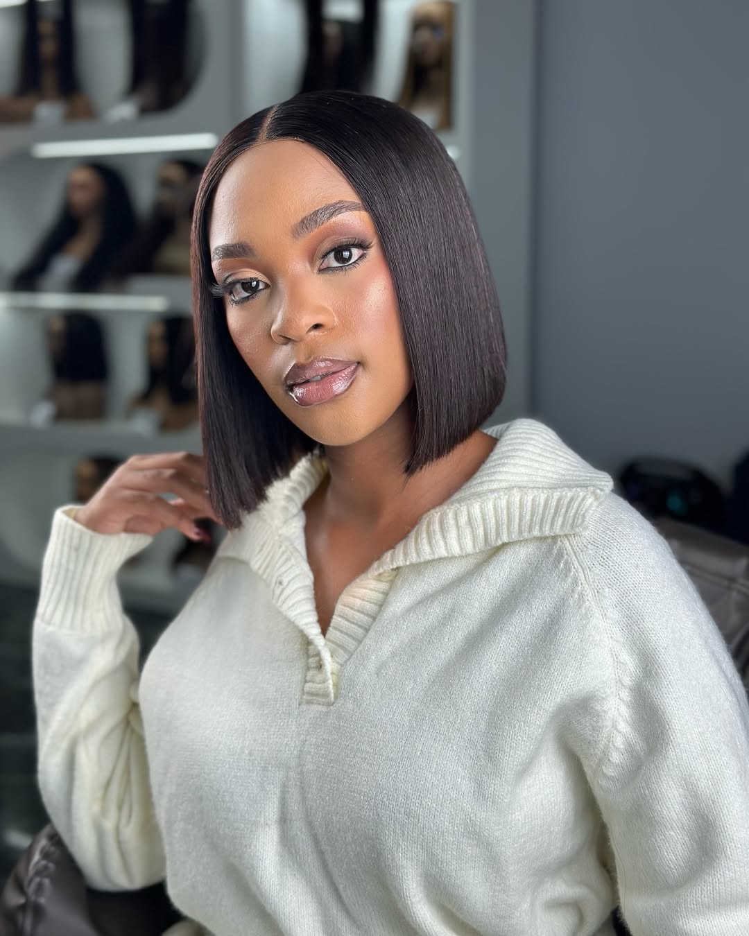 Vietnam 2 X 6 Lace Closure Wear And Go  Bob  Left View