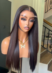Vietnam Bone Straight 5x5 Glue-less 20 inch Remorehair