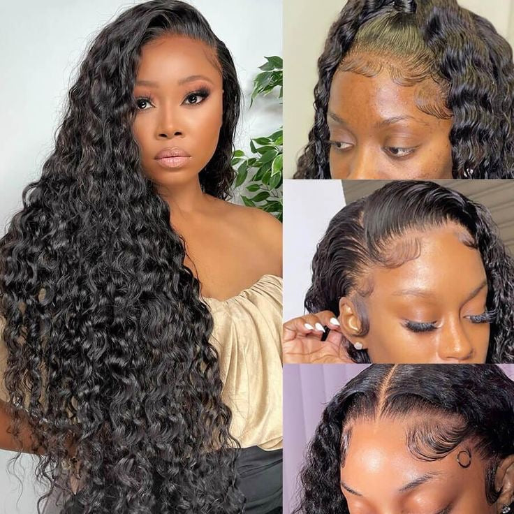 HD Lace Frontal Curly Human Hair Wig